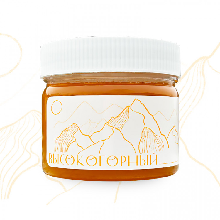 Мёд Высокогорный 250 мл.