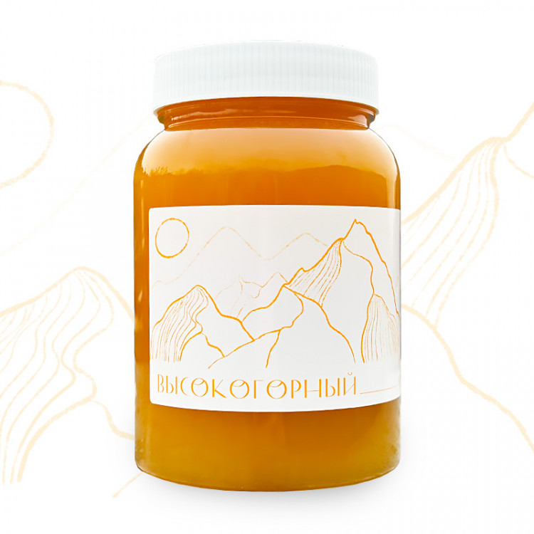 Мёд Высокогорный 1 л.