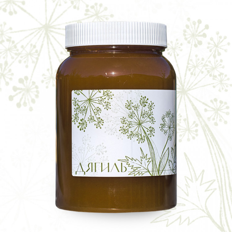 Мёд Дягиль 1л.