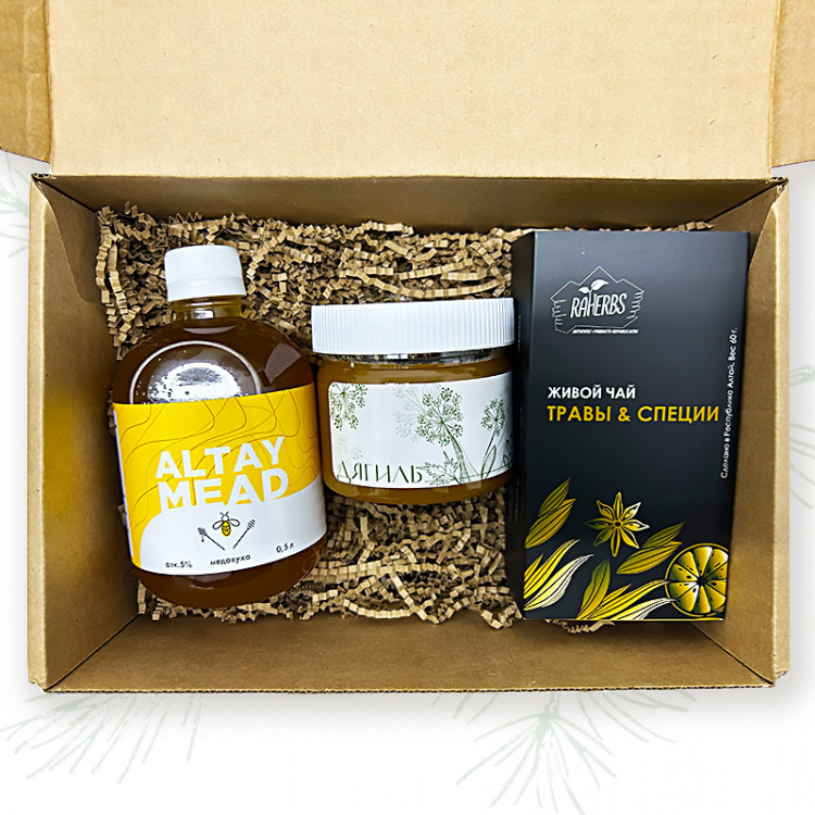 Подарочный набор “Медом в ухо”