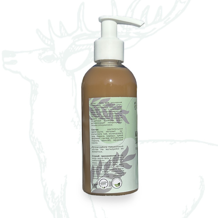 Крем-гель для умывания Пантовый