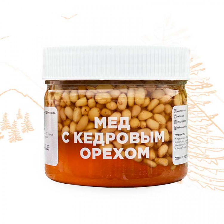Мёд с кедровым орехом