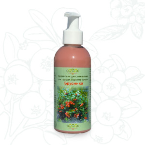 Крем-гель для умывания Брусничный