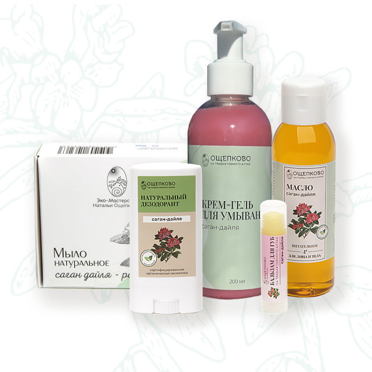 Подарочный набор косметики “Саган-дайля”