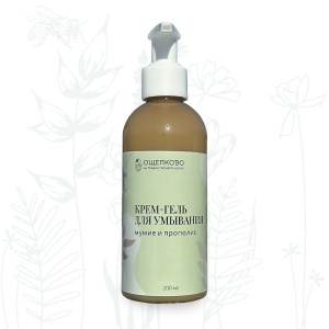 Крем-гель для умывания Мумиё и прополис