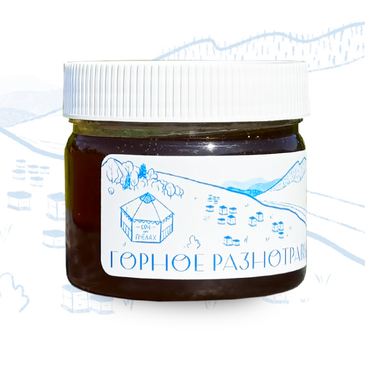 Мёд Горное разнотравье 250л.