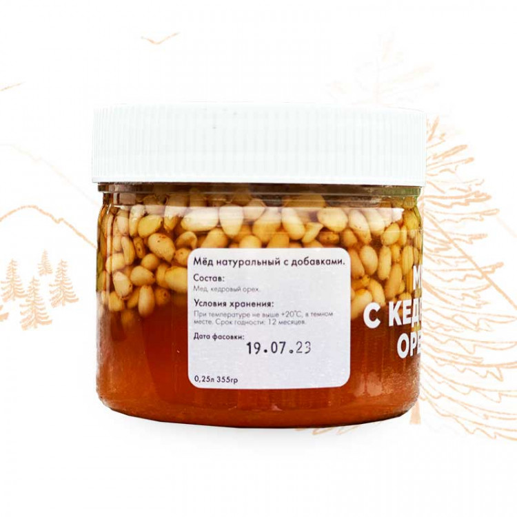 Мёд с кедровым орехом