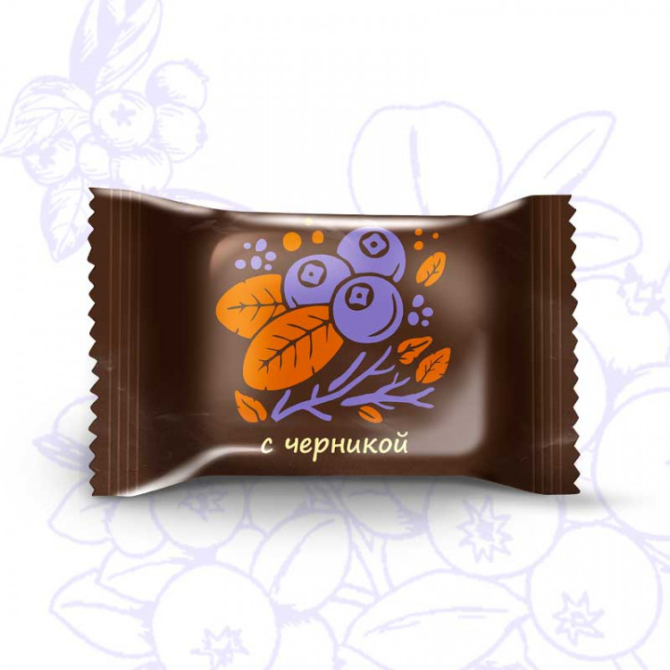 Алтайский медовый пряник с черникой