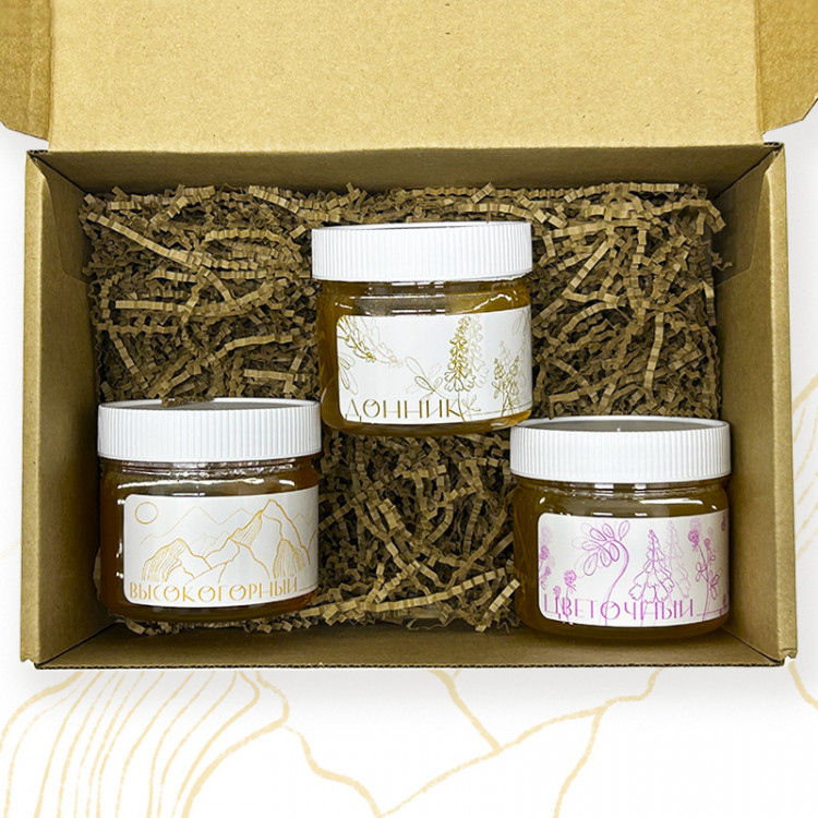 Медовая коллекция Светлая 3Х250 мл.